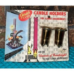 Candle Holder For Flower Arrangements